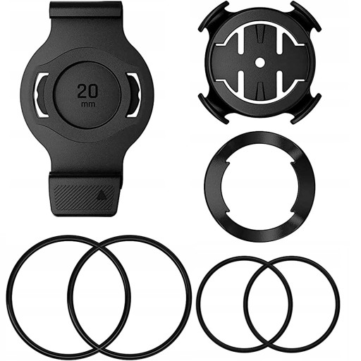 UCHWYT rowerowy QuickFit 20mm obracany o 90st na zegarek GARMIN Fenix 6S 7S