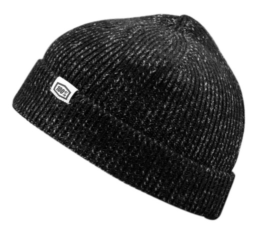 Czapka zimowa 100% MUTINY Cuff Beanie black grey