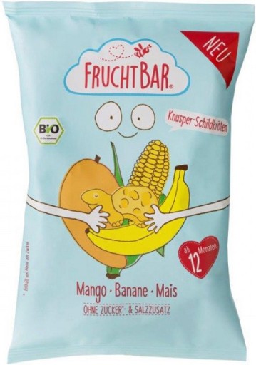 FRUCHTBAR EKO CHRUPKI KUKURYDZIANE MANGO BANAN BIO