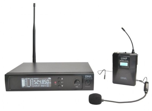 ZESTAW BEZPRZEWODOWY NAGŁOWNY DNA VM Head Set