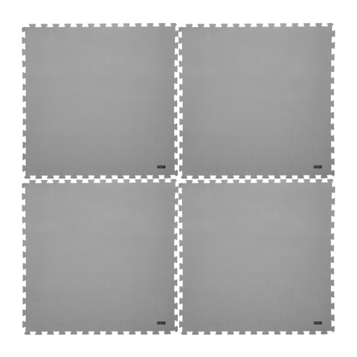 Mata fitness inSPORTline EVA80 200x200x1 cm puzzle do ćwiczeń Szary