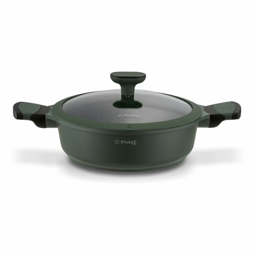 Patelnia głęboka z dwoma uchwytami 24 cm
