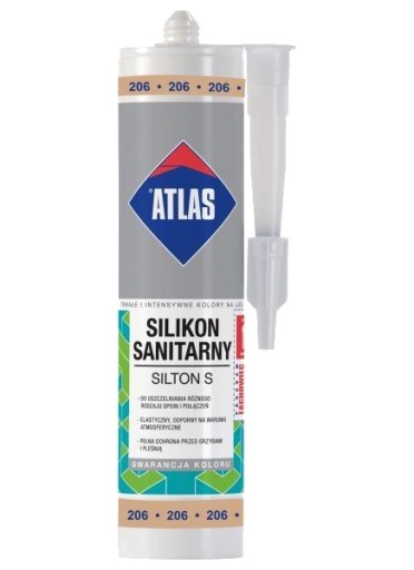 SILIKON ATLAS - BEŻOWY - 020 - 280ML