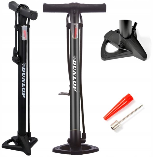 STACJONARNA POMPKA ROWEROWA SAMOCHODOWA DUNLOP