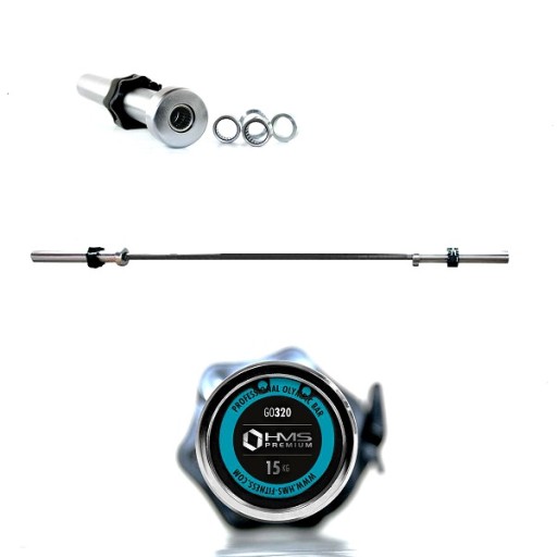 GRYF OLIMPIJSKI PROSTY 16KG CHROM CROSSFIT 183CM