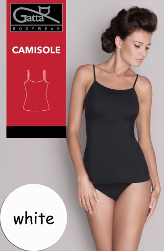 GATTA koszulka na ramiączkach CAMISOLE white # S