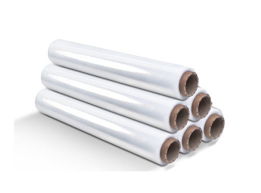 Folia stretch 6 x 3 kg bezbarwna DUŻO FOLII transparent