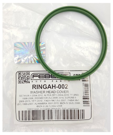 PIERŚCIEŃ USZCZELNIAJĄCY INTERCOOLERA RINGAH-002