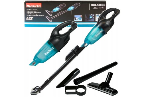 MAKITA ODKURZACZ PIONOWY SAMOCHODOWY AKU LXT 18V DCL180ZB LEKKI WYDAJNY