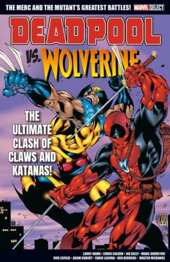 Marvel Select Deadpool Vs. Wolverine LARRY HAMA
