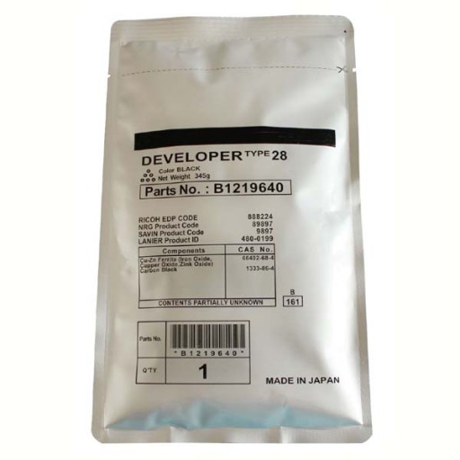 Ricoh B1219640 - oryginalny toner, czarny