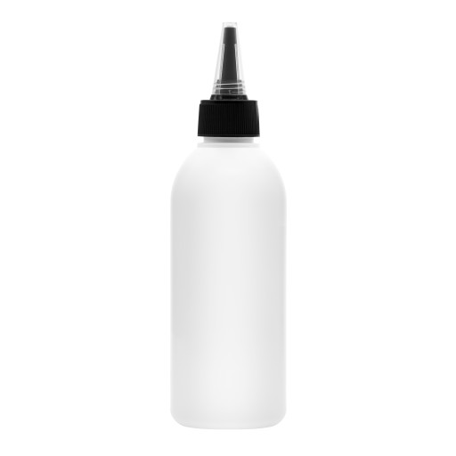 Butelka HDPE 200 ml z aplikatorem do płukanek