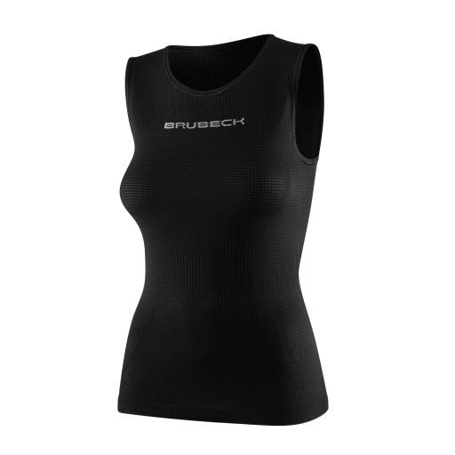 Koszulka damska termoaktywna Brubeck 3D PRO siłownia fitness Bezrękawnik M
