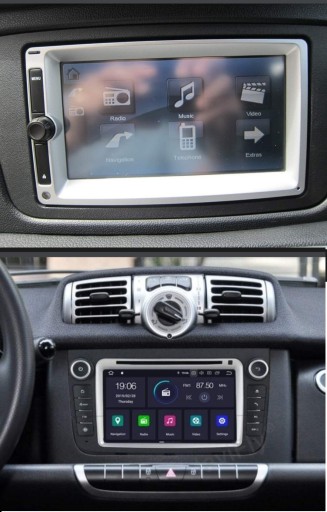 Komputer pokladowy nawigacja navi smart fortwo 451