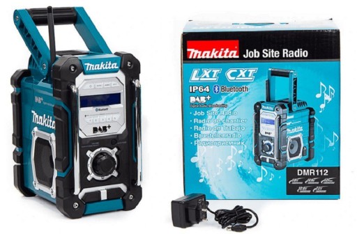 RADIO BUDOWLANE MAKITA FM DAB + Bluetooth DMR112