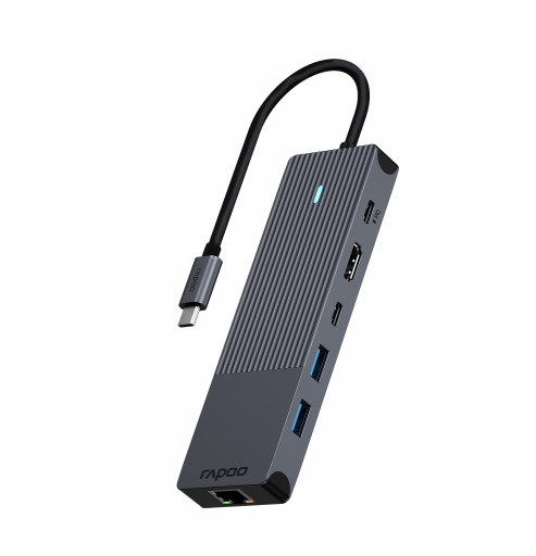 RAPOO Multiport Adapter USB C 6w1