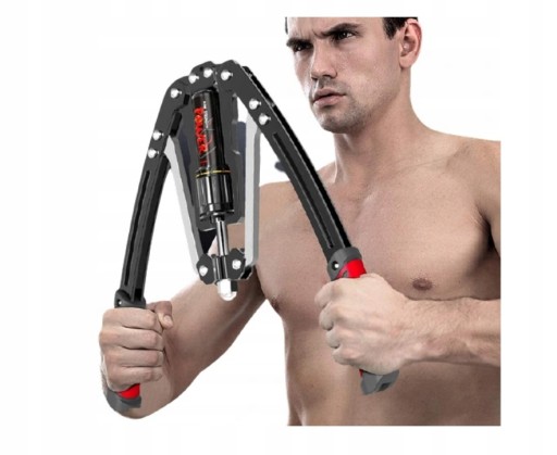ŚCISKACZ DO RĄK RAMION REGULACJA 20-200KG Trening