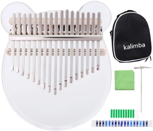 KALIMBA PRZENOŚNE PIANINO KCIUKOWE 17 KLAWISZY PL OUTLET !!!