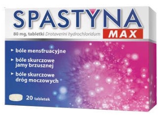 Spastyna MAX bóle menstruacyjne 20 tabletek