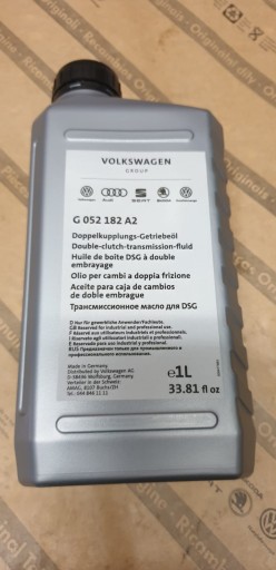 OLEJ VAG ATF DSG 1L ORYGINAŁ G052182A2