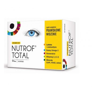 Nutrof Total z witaminą D3 - 60 kapsułek