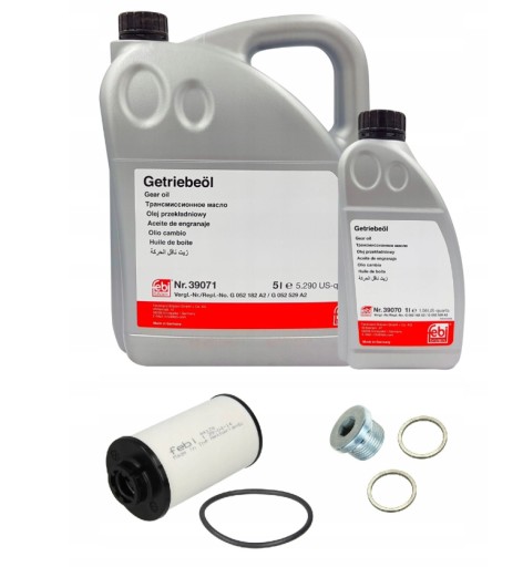 FEBI FILTR OLEJ DO SKRZYNI DSG 6L DO AUDI VW SEAT
