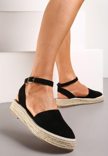 Renee Czarne Espadryle damskie 39 Ekozamsz