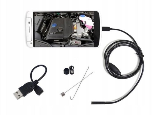 KAMERA ENDOSKOP INSPEKCYJNA PC ANDROID 5m microUSB