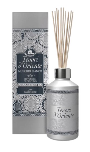 Tesori d'Oriente patyczki zapachowe MUSCHIO BIANCO 200ml