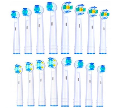 Końcówki Do Szczoteczki Oral-B - 4 Modele 16 sztuk