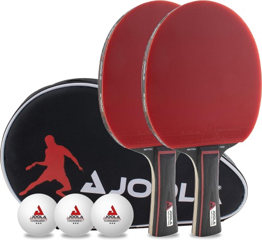 PALETKA DO PING PONGA JOOLA MATCH PRO x2 GRATIS ETUI PIŁECZKI ZESTAW