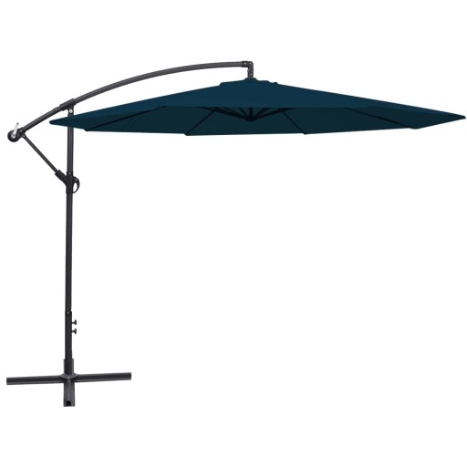 PARASOL NA WYSIĘGNIKU 3,5M NIEBIESKI