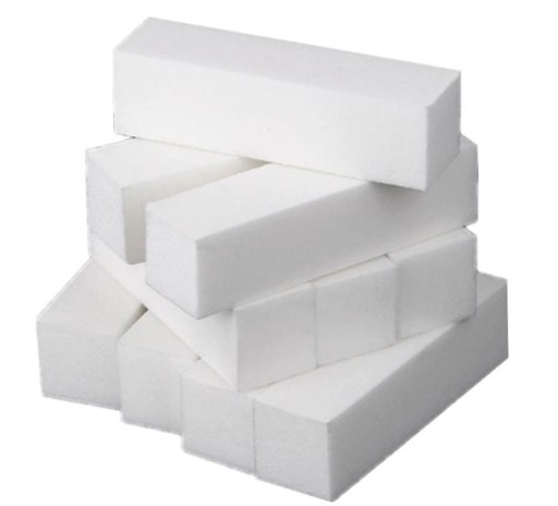 50x Blok polerski premium biały czterostronny