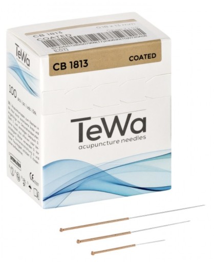 Igły TEWA miedziany uchwyt 100 szt. 0,30 x 30 mm