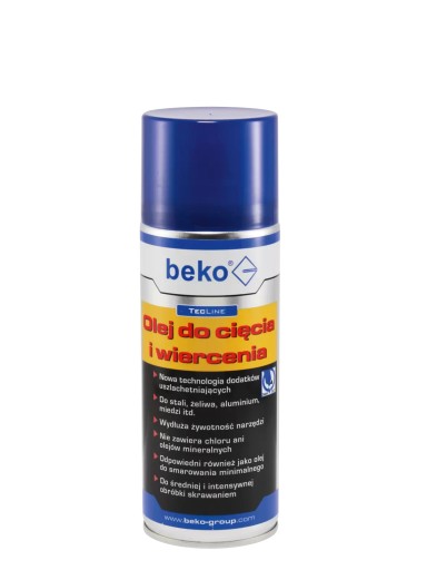 BEKO OLEJ DO GWINTOWANIA WIERCENIA CIĘCIA 400 ml