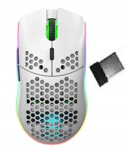 MYSZ BEZPRZEWODOWA LEKKA GAMINGOWA RGB GRACZY DLA