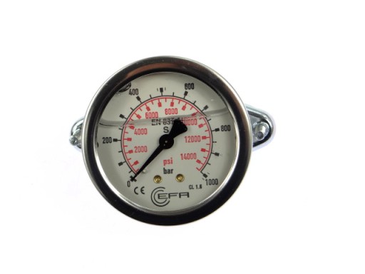 Manometr Glicerynowy 1000 bar Common Rail DIESEL
