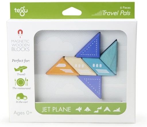 TEGU Travel Pals KLOCKI DREWNIANE MAGNETYCZNE