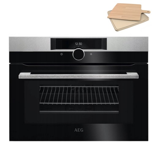 Piekarnik + mikrofala + grill AEG KMK861000M 3w1