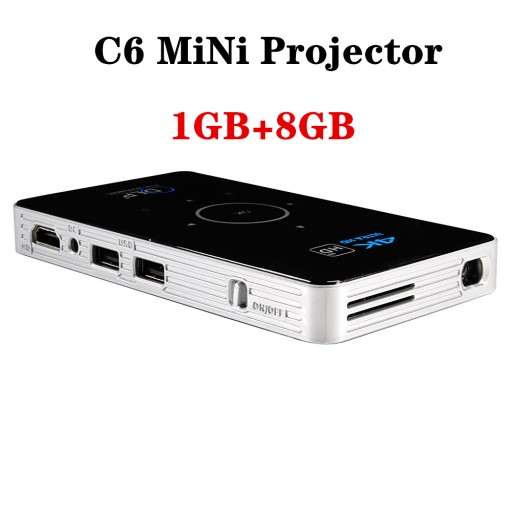 Hot sales Mini DLP Projector 4K Android 9.0 WiFi Bluetooth
