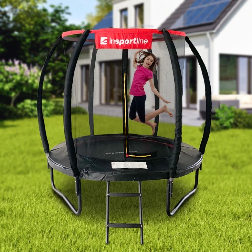 TRAMPOLINA Z AKCESORIAMI INSPORTLINE FLEA PRO