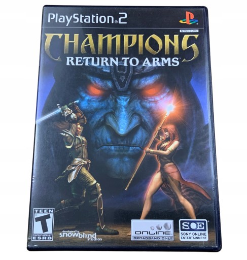 CHAMPIONS RETURN TO ARMS płyta bdb komplet NTSC PS2