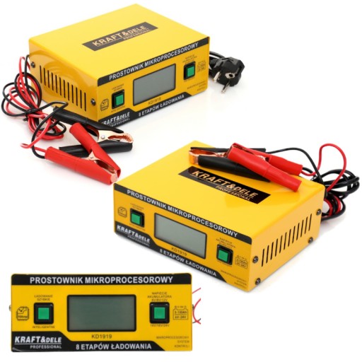 PROSTOWNIK AKUMULATOROWY MIKROPROCESOROWY 6/24V