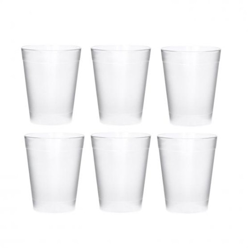KUBEK PLASTIKOWY 6SZT 300ML KUBKI NA PIKNIK