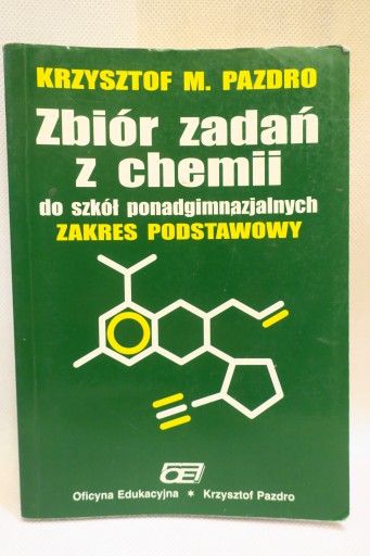 ZBIÓR ZADAŃ Z CHEMII PAZDRO PODSTAWOWY