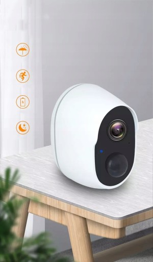 KAMERA WIFI IP ZEWNĘTRZNA MONITORING BATERIA 2MPX