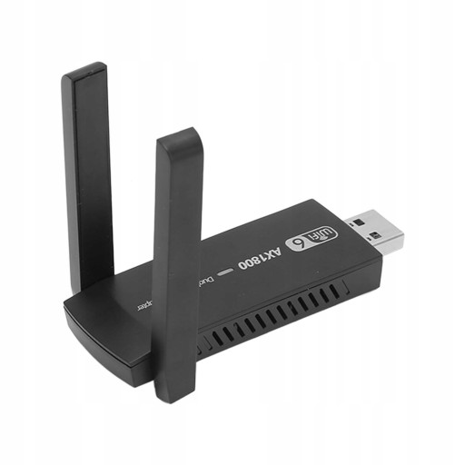 Adapter WiFi 6 USB3.0 2.4 GHZ do 5.0 GHZ AX1800