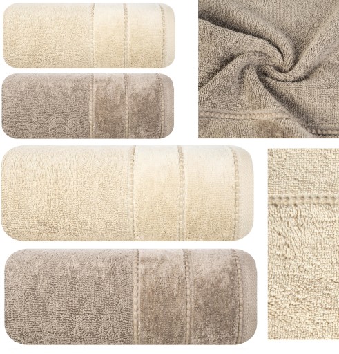 Komplet Ręczników Kąpielowych Eurofirany 4szt 500gsm 2x50x90 + 2x70x140