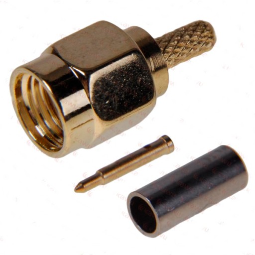 SMA-A ZŁĄCZE antena ZACISKANE RG174 GPS 40668