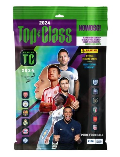 Panini Top class mega zestaw startowy 2024